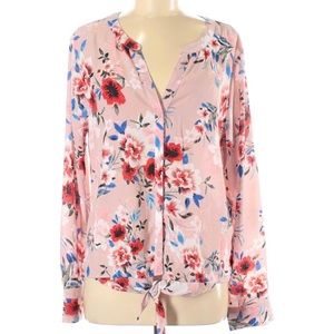 Sanctuary long sleeve blouse size L